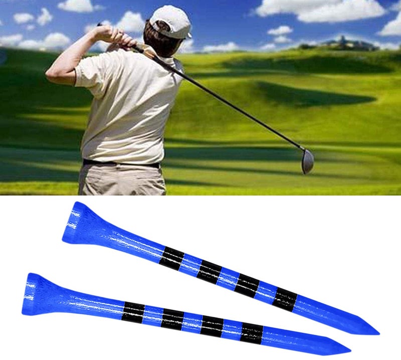 Zivisk Wooden Golf Tees 3-1/4" 100 Count 83mm Natural Color - Image 5